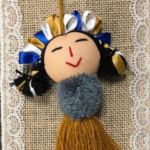 Beautiful handmade Mexican doll !!